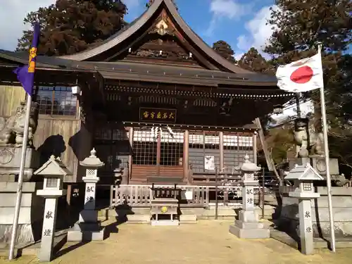 田村神社の本殿