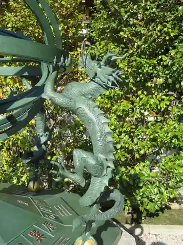 寒川神社の狛犬