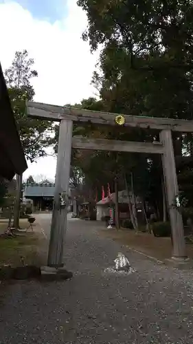 玉鉾神社の鳥居