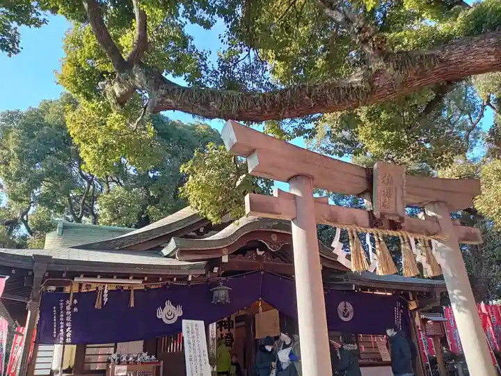 楠珺社(住吉大社末社)の鳥居