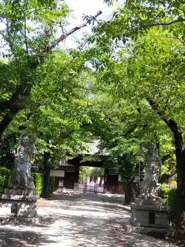 安養寺の像