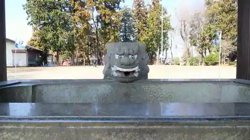 三ヶ島八幡神社の手水