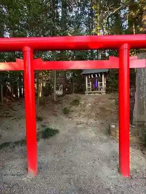 宇那禰神社の鳥居