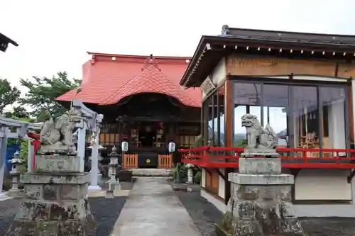 大鏑神社の狛犬