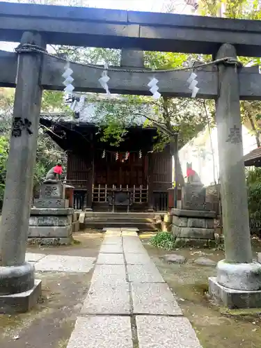 赤坂氷川神社の鳥居