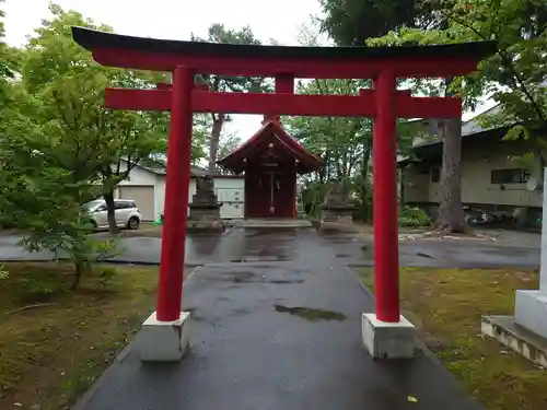 鷹栖神社の鳥居