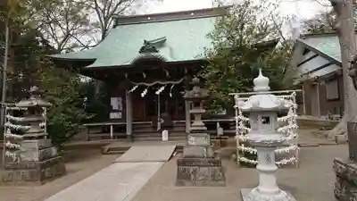 有鹿神社の本殿・本堂