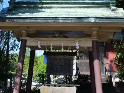 元城町東照宮の手水舎