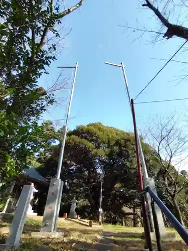 越野日枝神社の鳥居