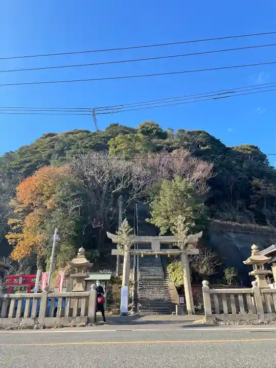 福浦稲荷神社の鳥居