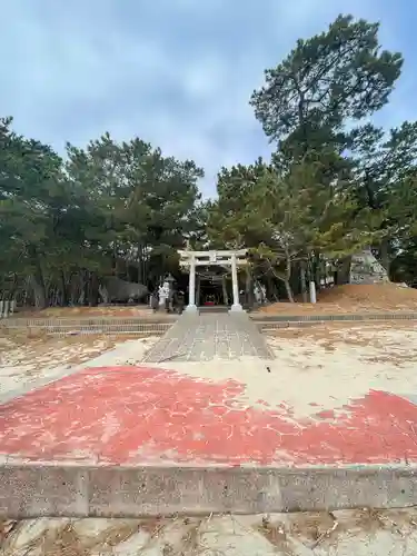 八幡奈多宮の鳥居