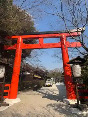 賀茂御祖神社(下鴨神社)の鳥居