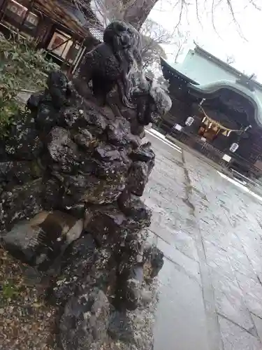 菊田神社の狛犬