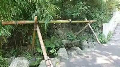 白笹稲荷神社の手水舎