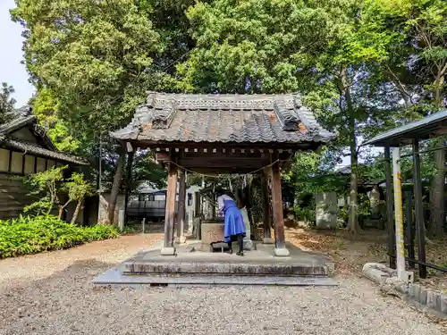 八幡社（牛田八幡社）の手水舎