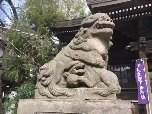 女躰大神の狛犬