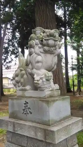 地神社の狛犬