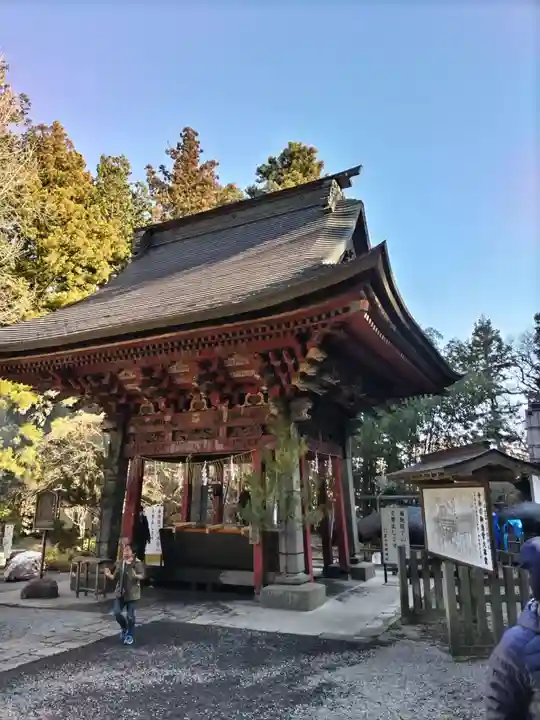 北口本宮冨士浅間神社の手水舎