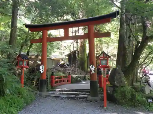 貴船神社奥宮の鳥居