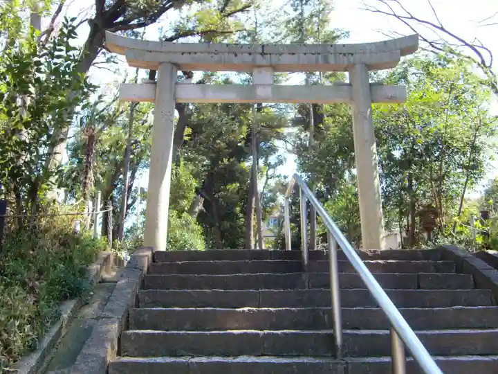 代々木八幡宮の鳥居