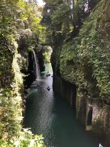 槵觸神社の景色