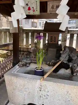 堀切天祖神社の手水舎