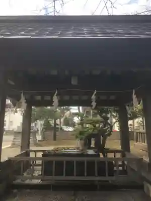 江南神社の手水舎