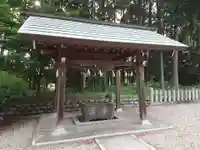 神明神社の手水舎
