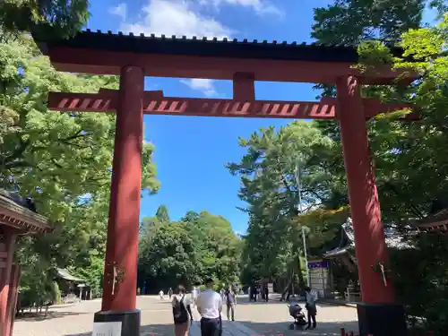 武蔵一宮氷川神社の鳥居