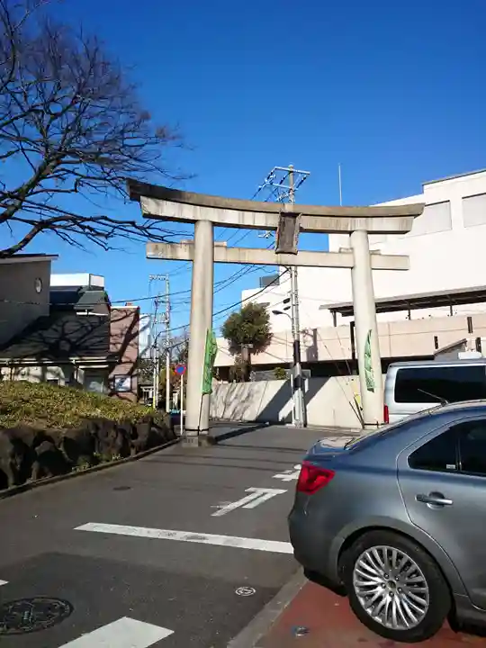 七社神社の鳥居