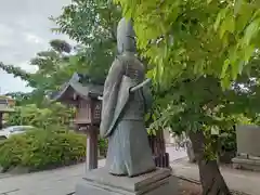 阿部野神社の像