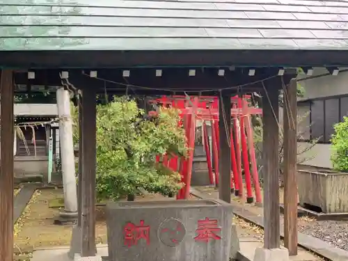 中島八幡神社の手水舎