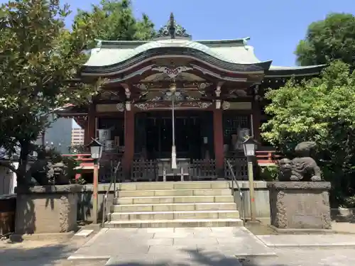 千住本氷川神社の本殿・本堂