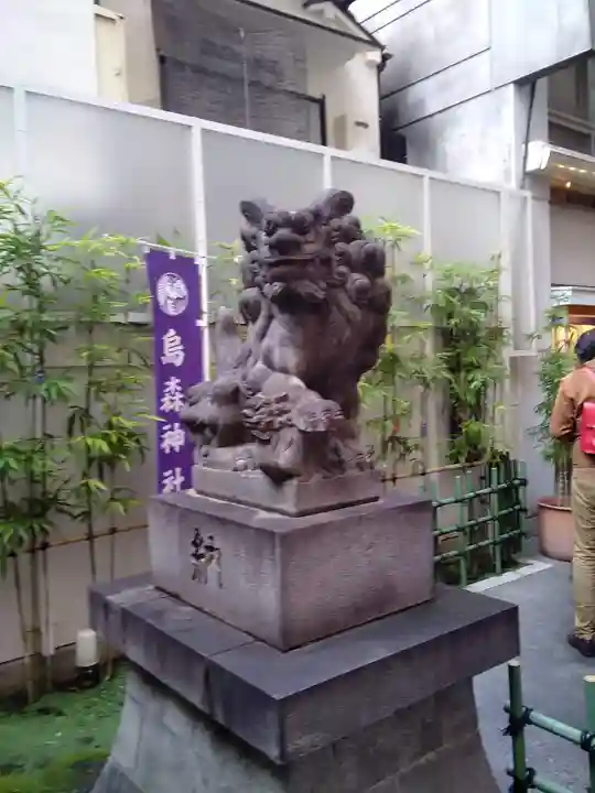 烏森神社の狛犬