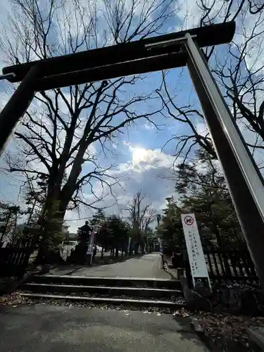 月寒神社の鳥居