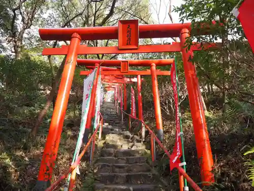 天開稲荷社の鳥居