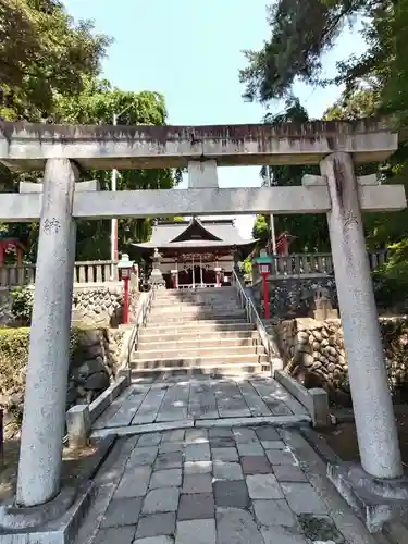 下野國一社八幡宮の鳥居