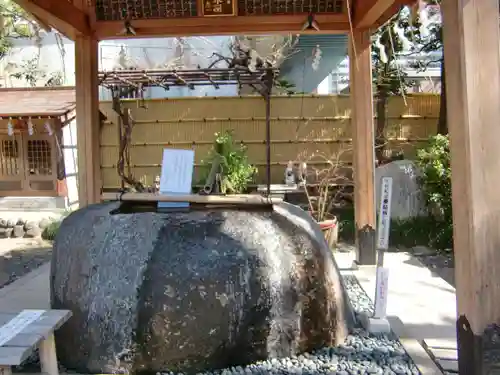 猿江神社の手水舎