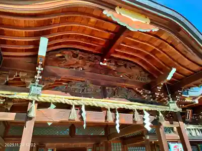 諏訪神社の本殿・本堂