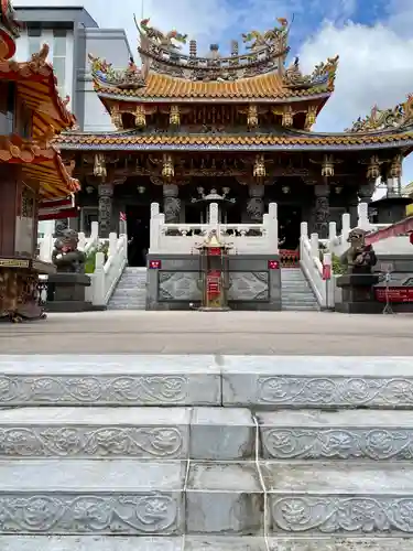 横濱関帝廟の本殿・本堂