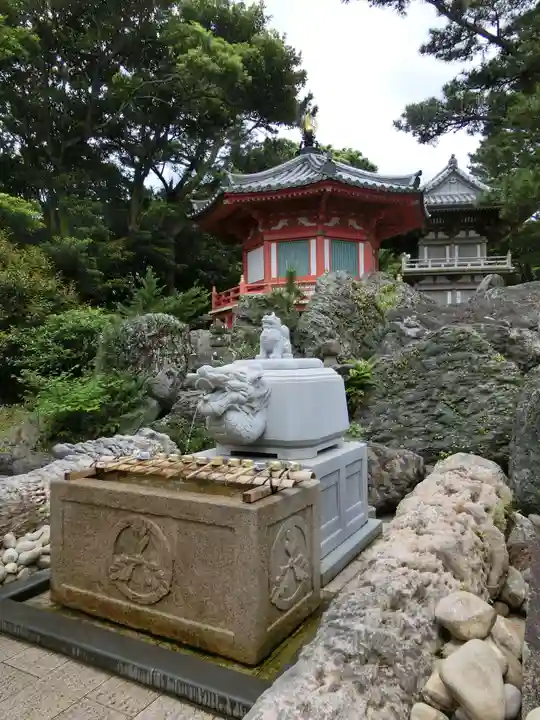金剛福寺の手水舎