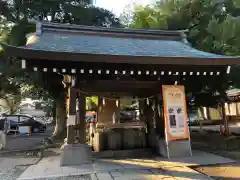 真清田神社の手水