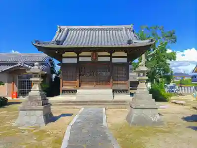 若宮八幡社の本殿・本堂