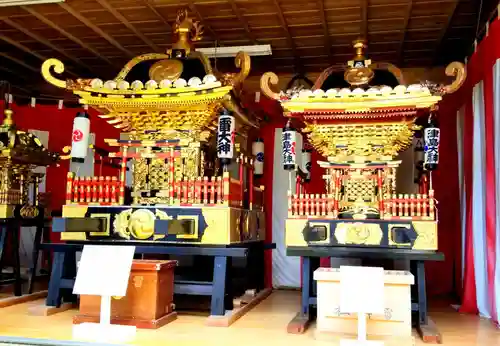 雷神社のお祭り