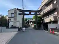 白山神社の鳥居