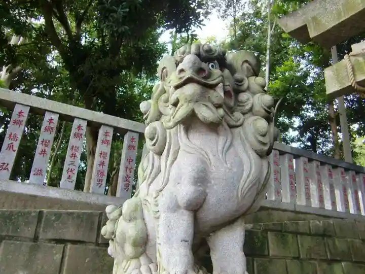 大宮・大原神社の狛犬