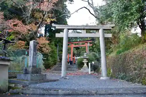 和束天満宮の鳥居