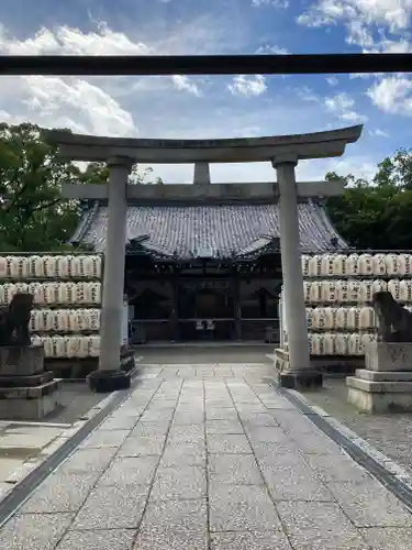 桑名宗社（春日神社）の鳥居