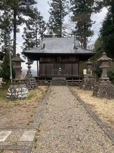 御嶽神社の本殿・本堂