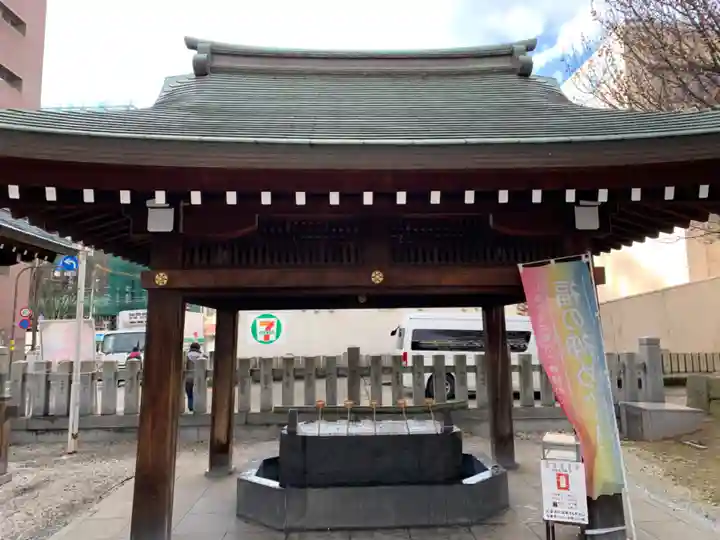 佐佳枝廼社の手水舎